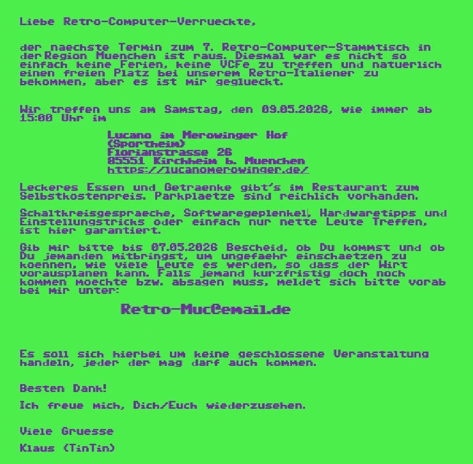 The invitation